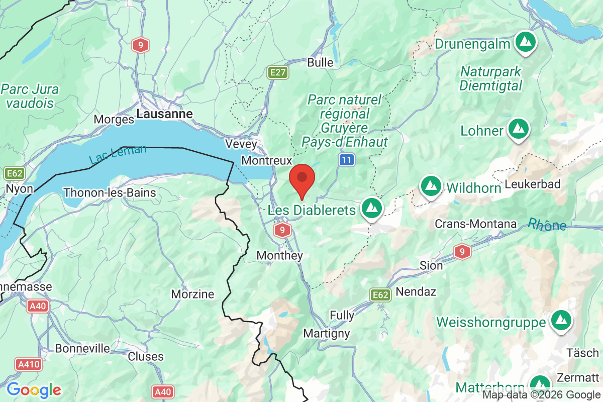 Carte de l'activité