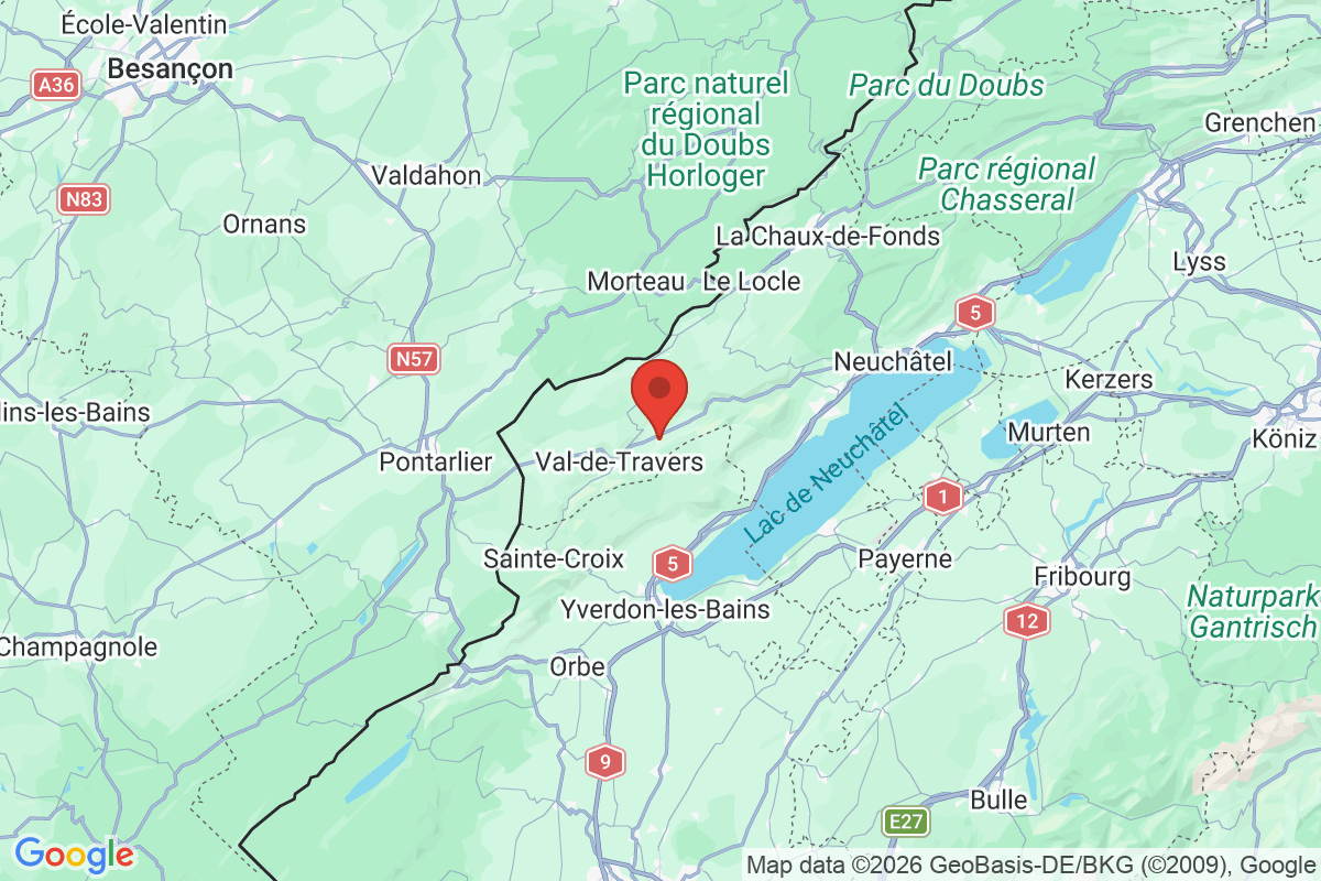 Carte de l'activité