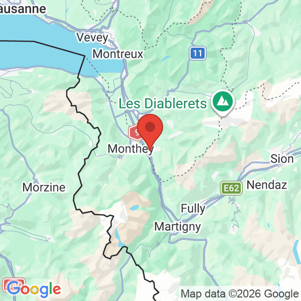 Prévisualisation de la carte