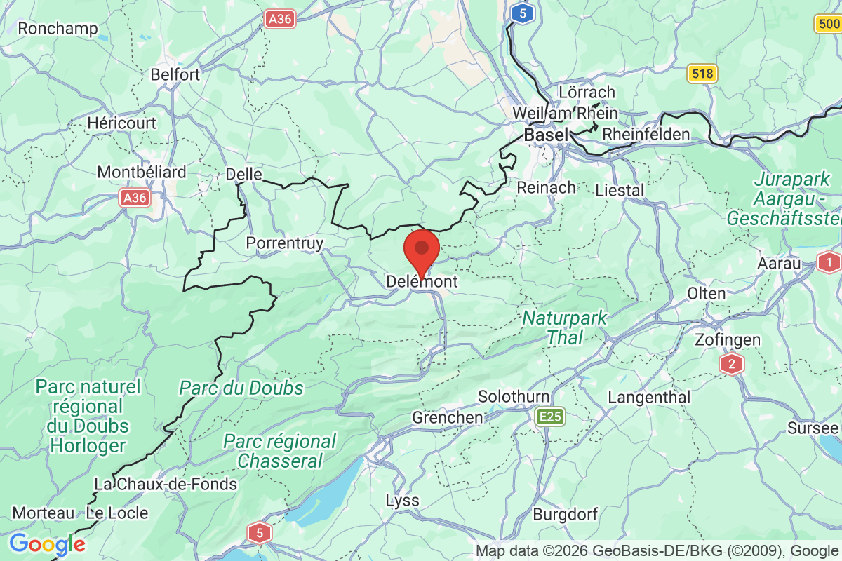 Carte de l'activité