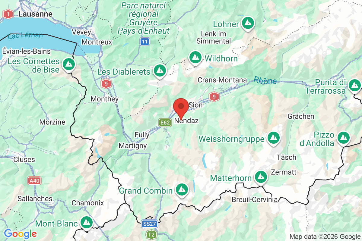 Carte de l'activité