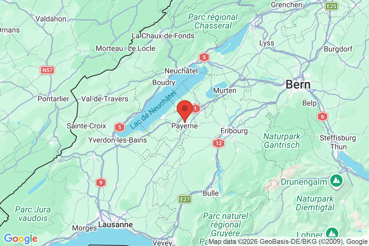 Carte de l'activité