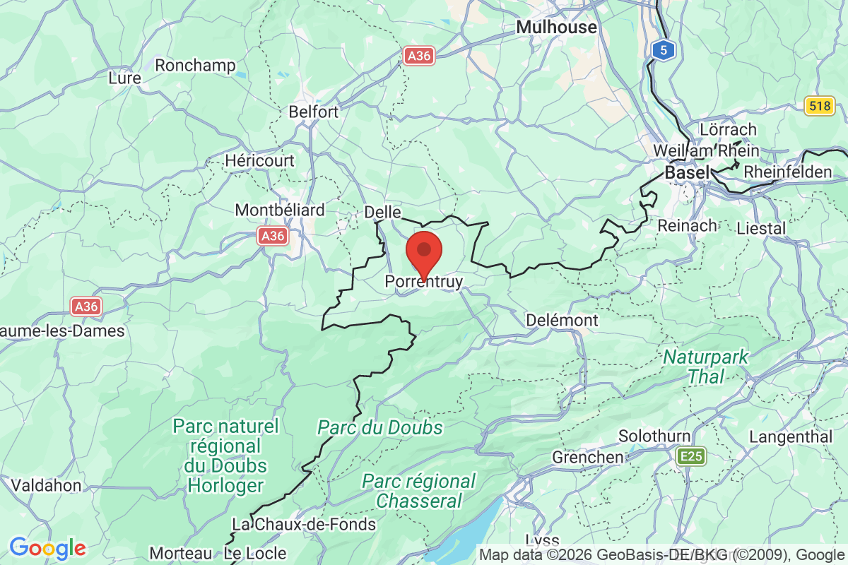 Carte de l'activité