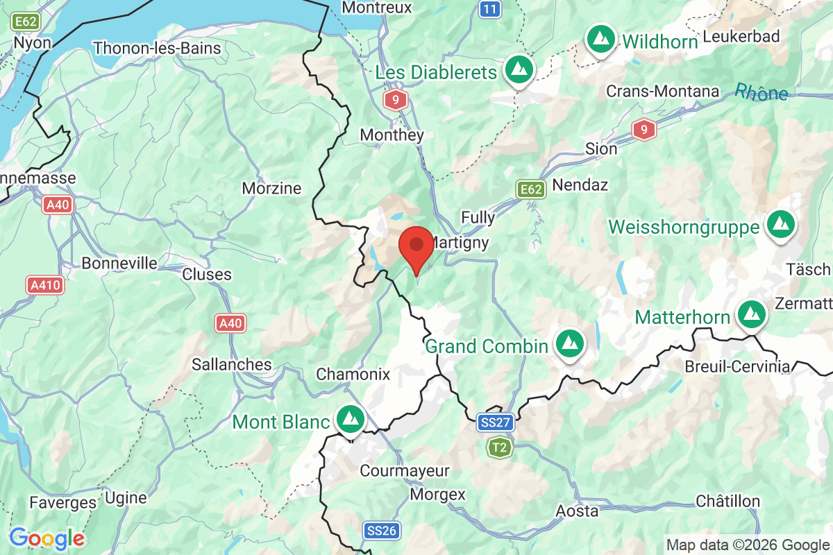 Carte de l'activité