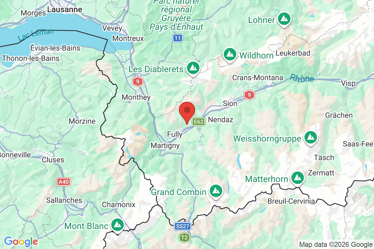 Carte de l'activité
