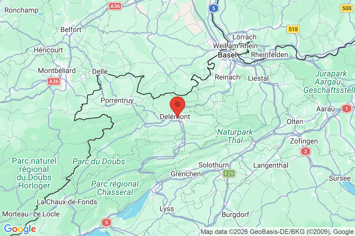 Carte de l'activité
