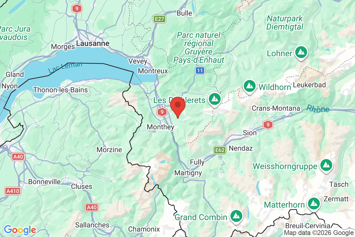 Carte de l'activité