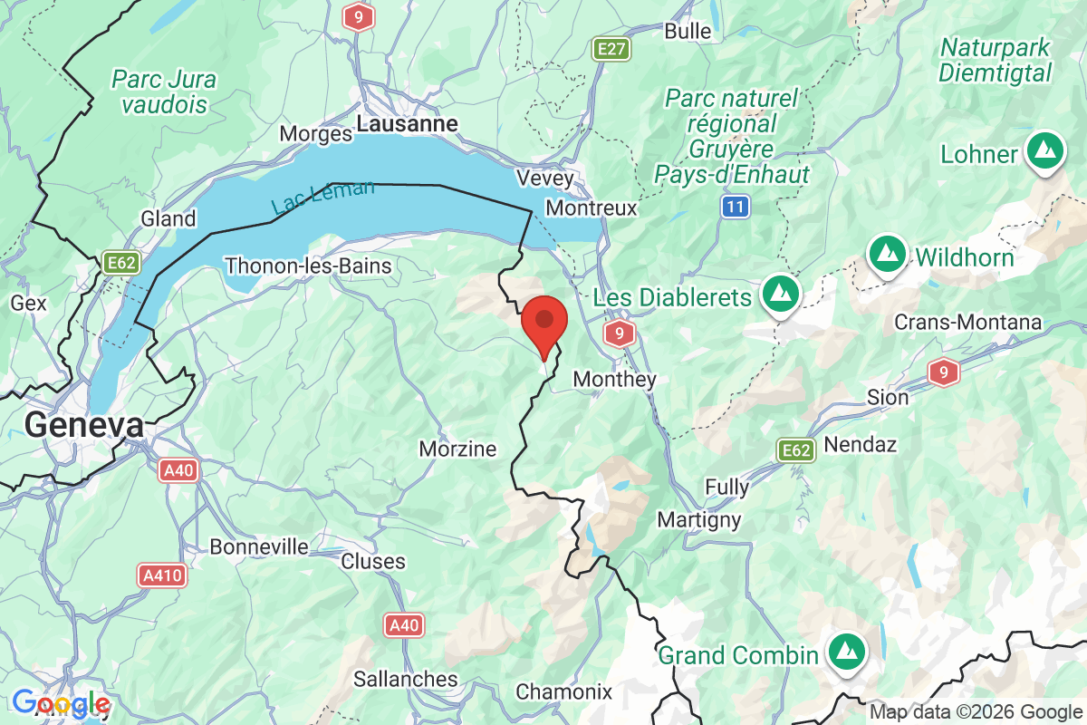 Carte de l'activité