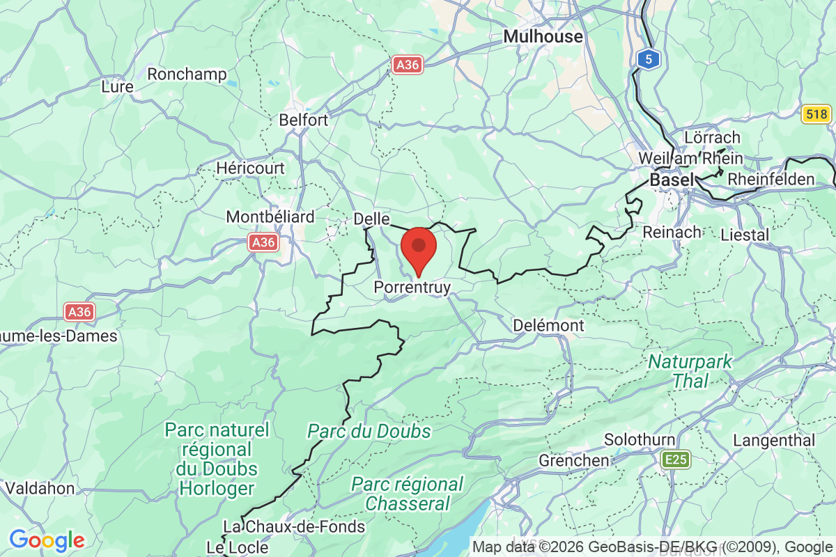 Carte de l'activité