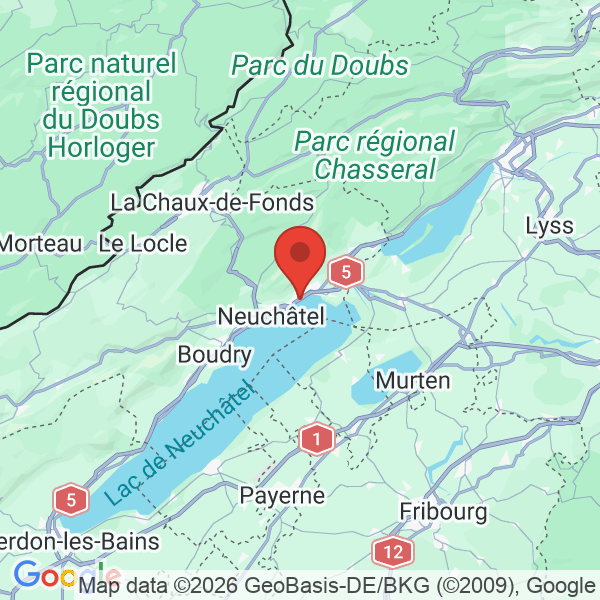 Carte de l'activité