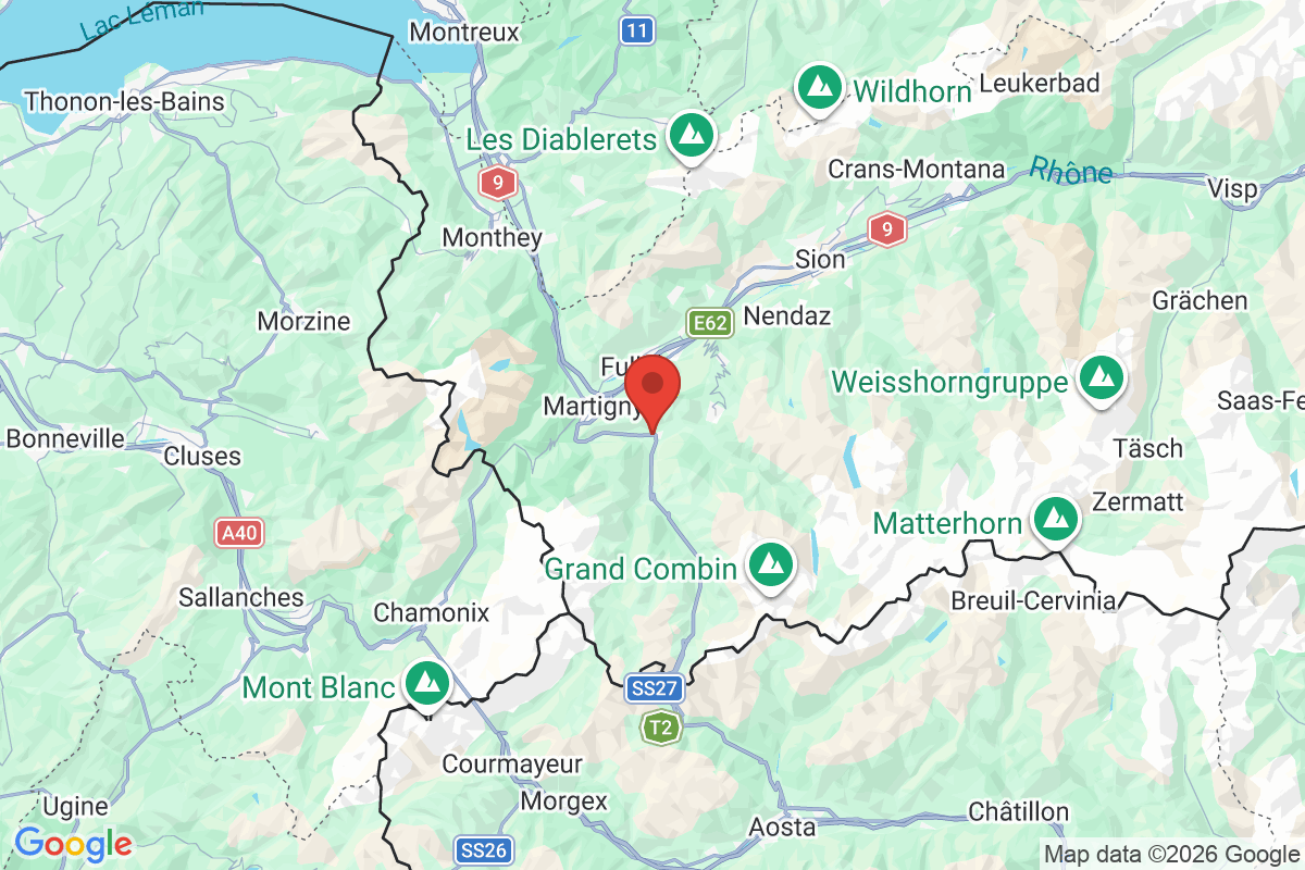 Carte de l'activité