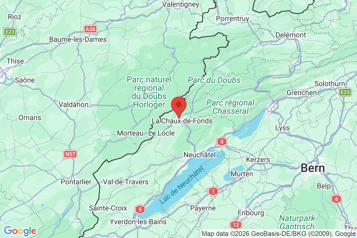 Carte de l'activité