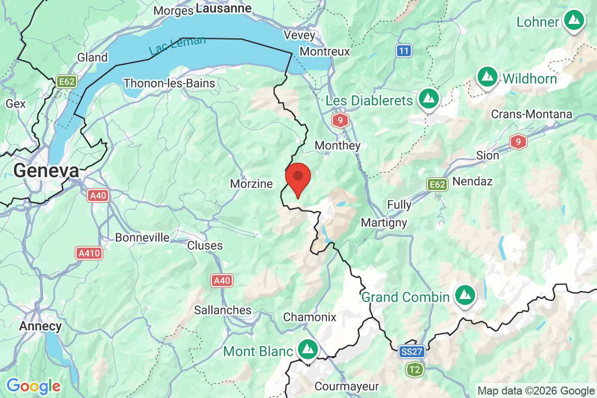 Carte de l'activité