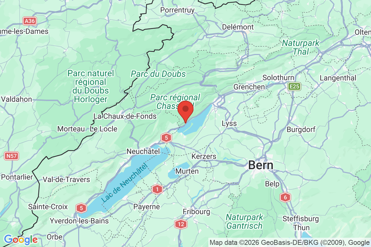 Carte de l'activité
