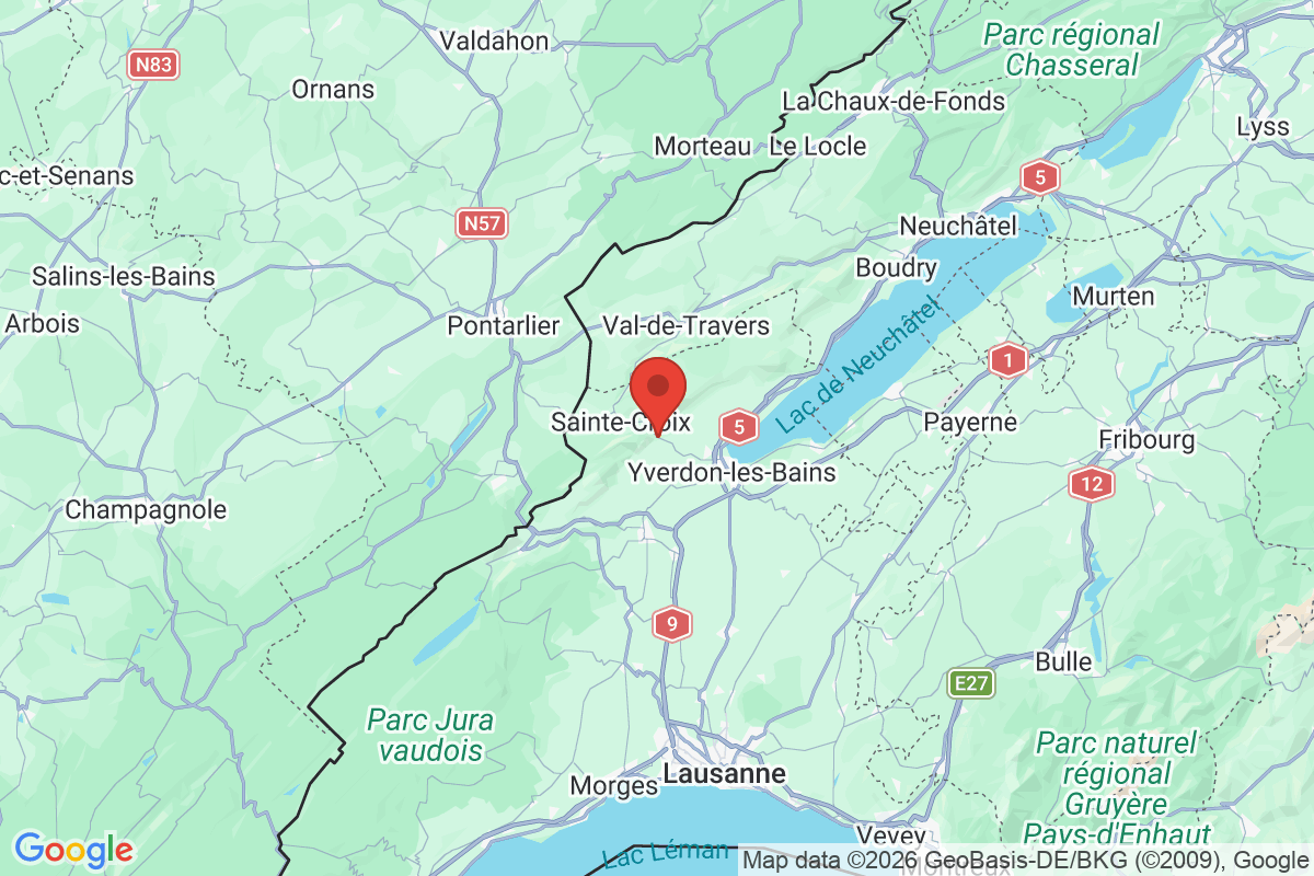 Carte de l'activité