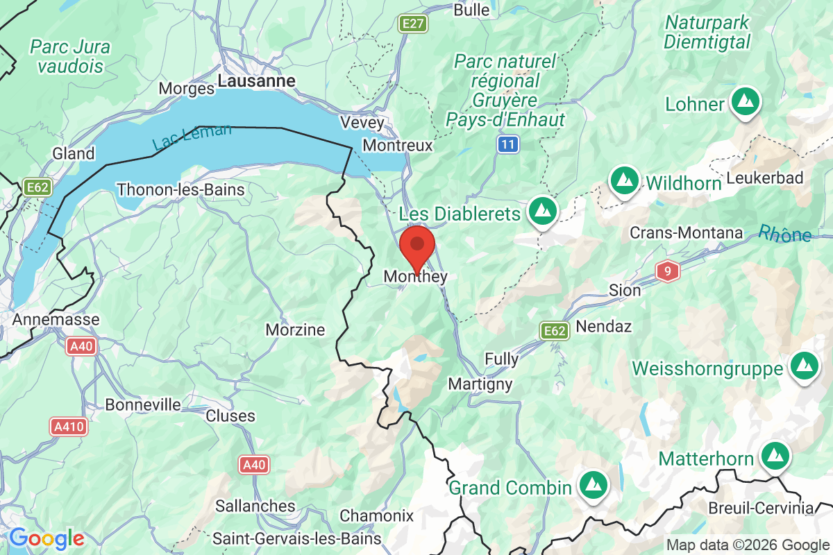 Carte de l'activité