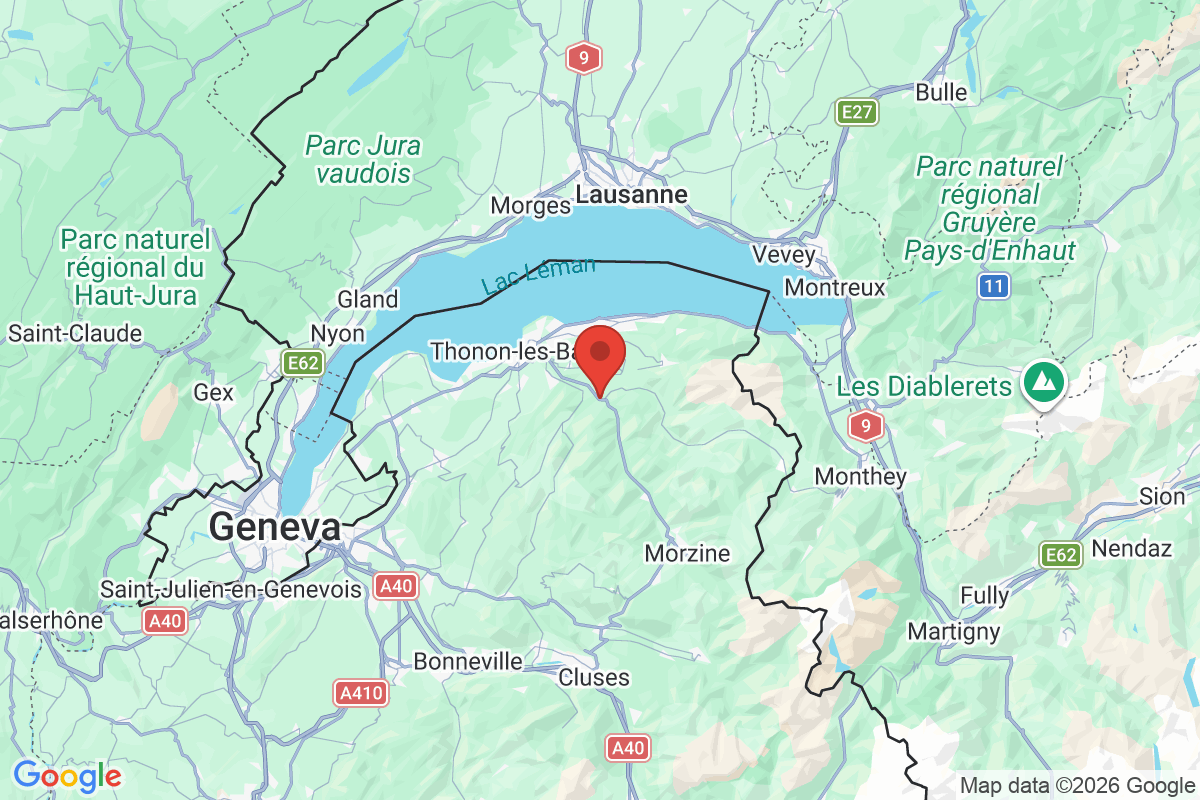Carte de l'activité