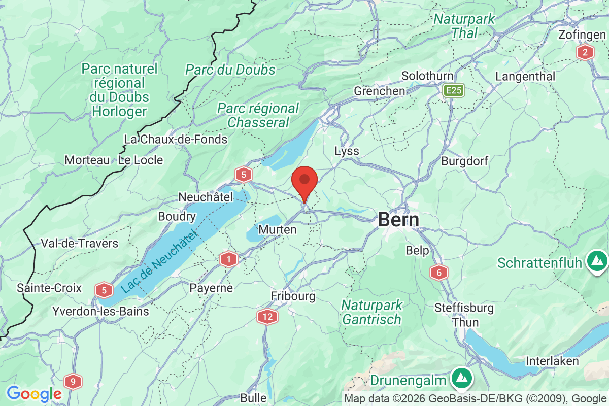 Carte de l'activité