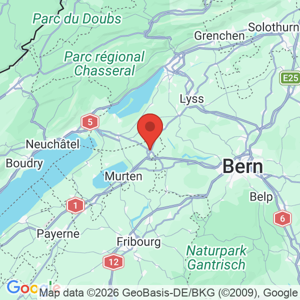 Carte de l'activité