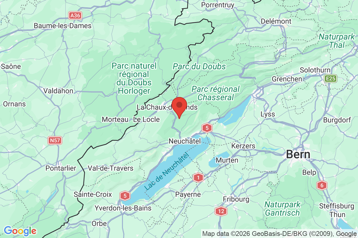 Carte de l'activité