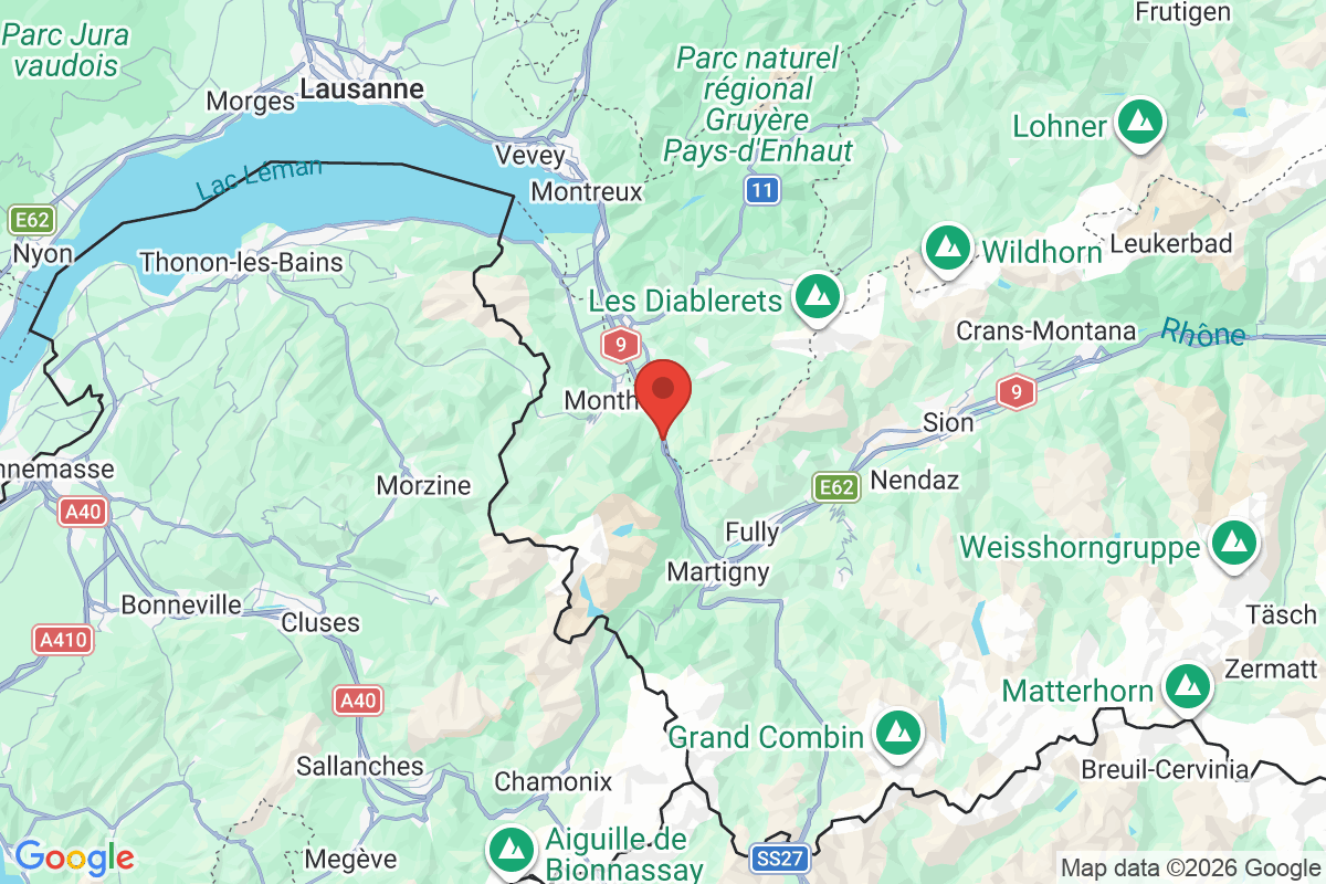 Carte de l'activité
