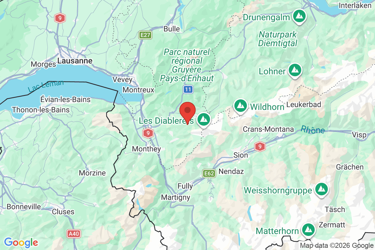 Carte de l'activité