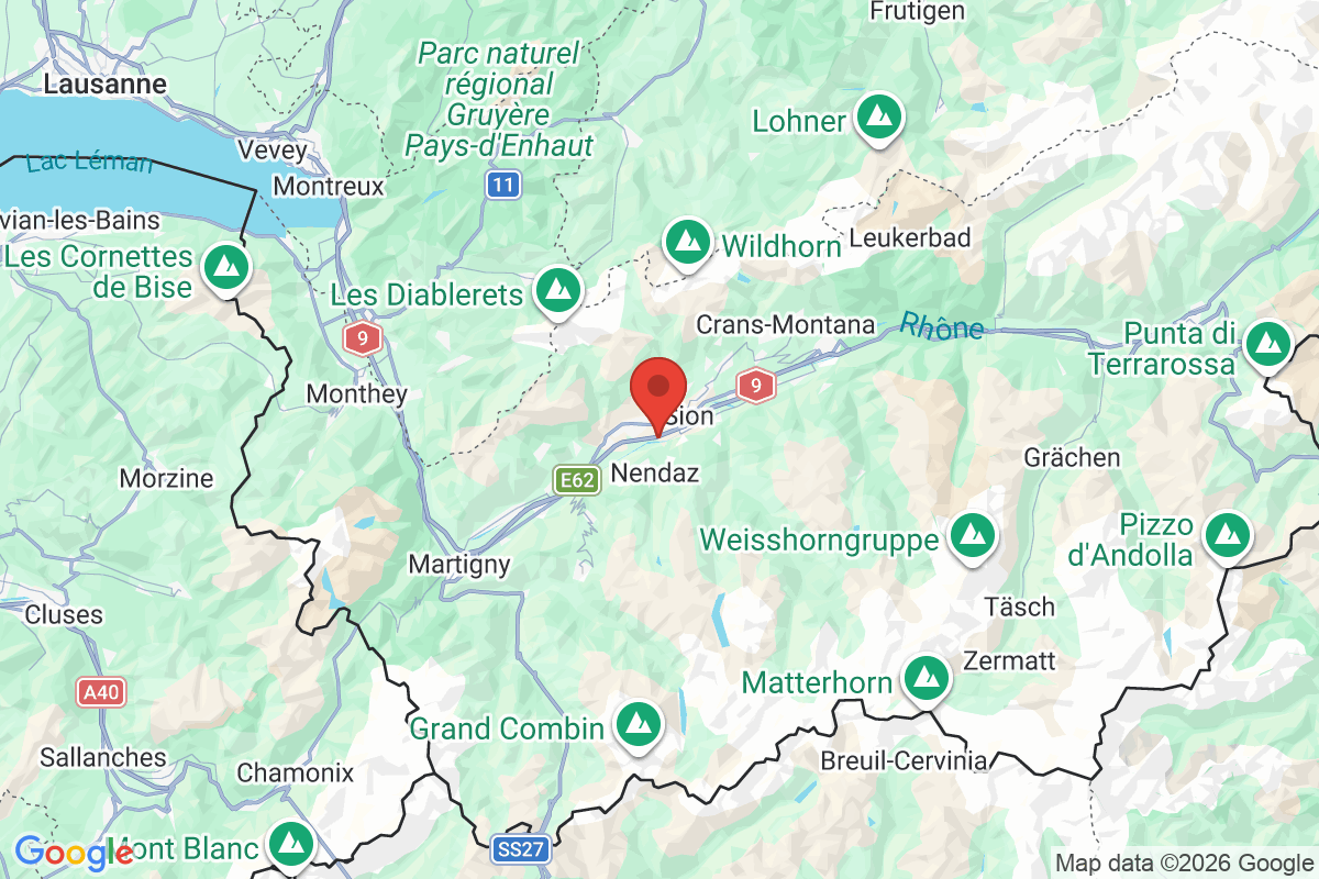 Carte de l'activité