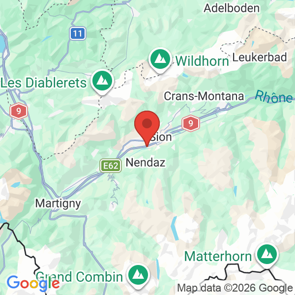 Carte de l'activité