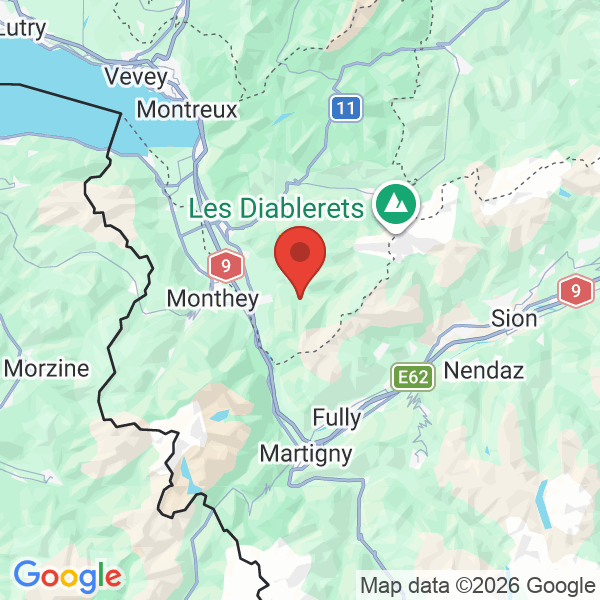 Carte de l'activité