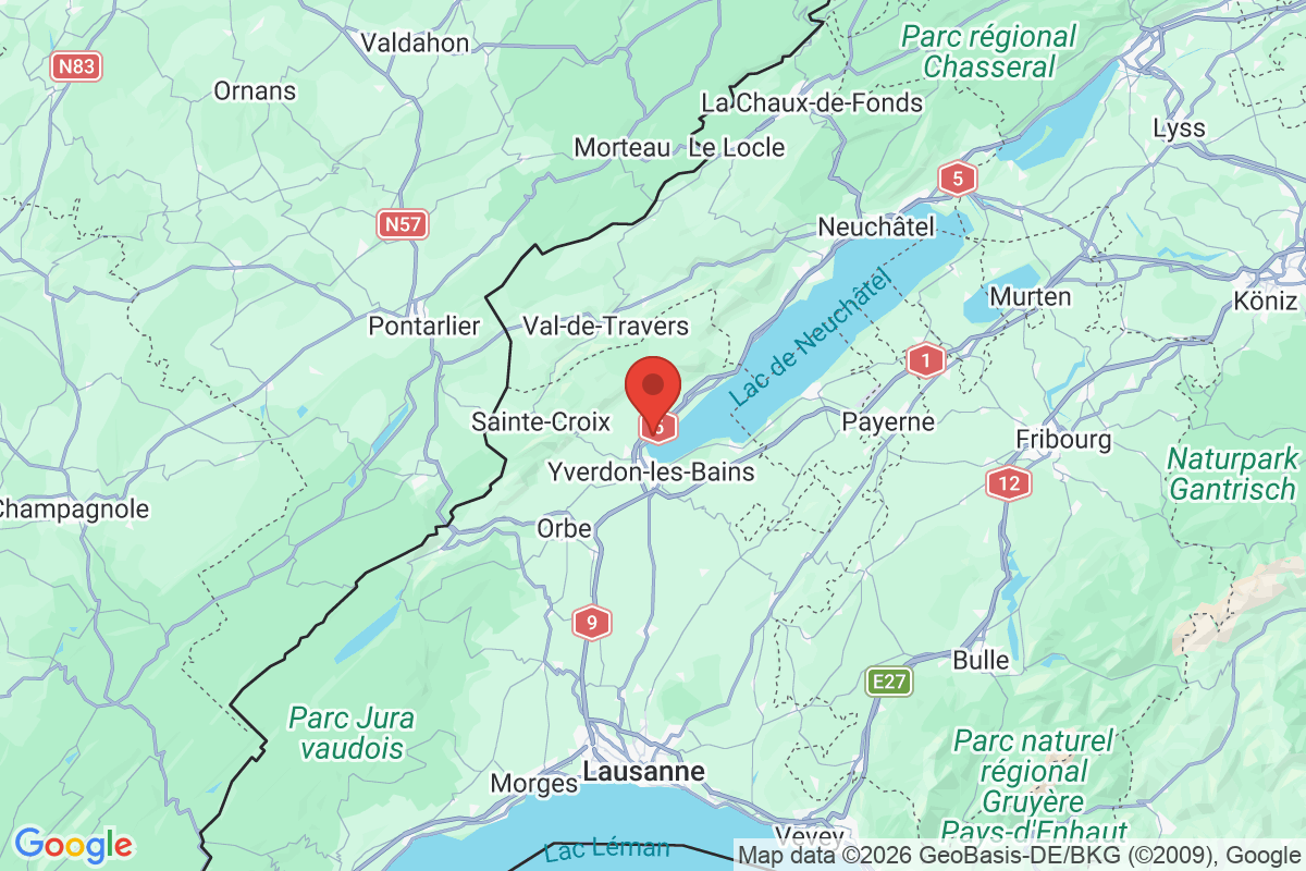 Carte de l'activité