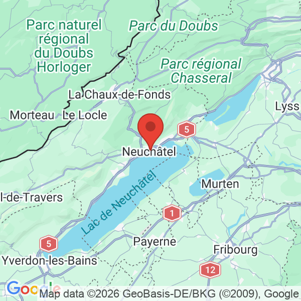 Carte de l'activité