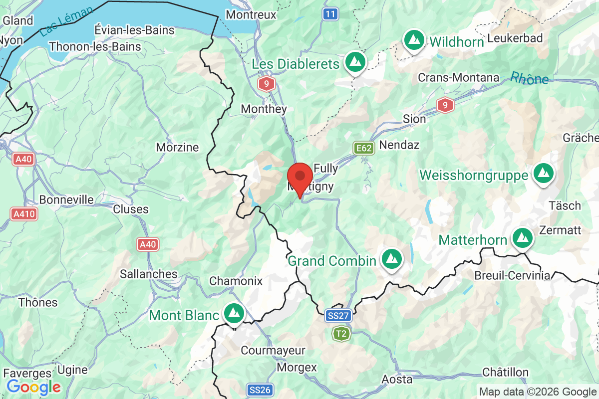 Carte de l'activité