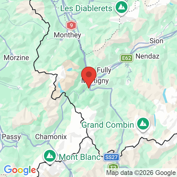 Carte de l'activité