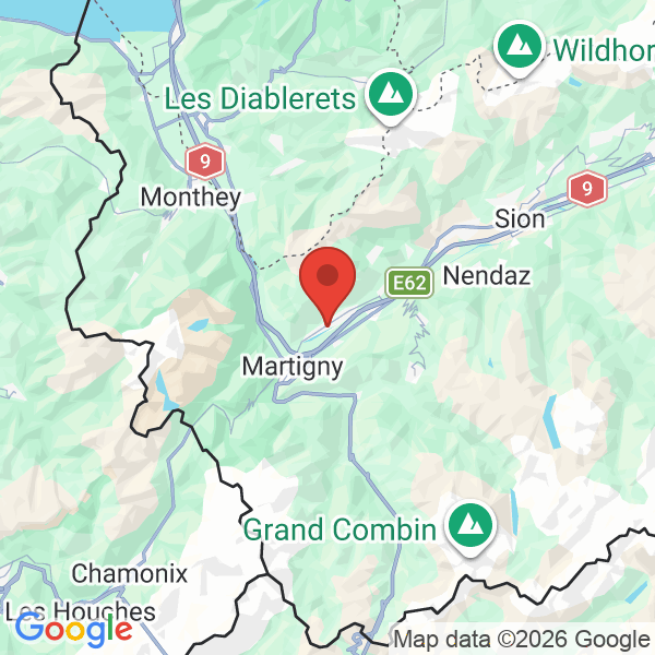 Carte de l'activité