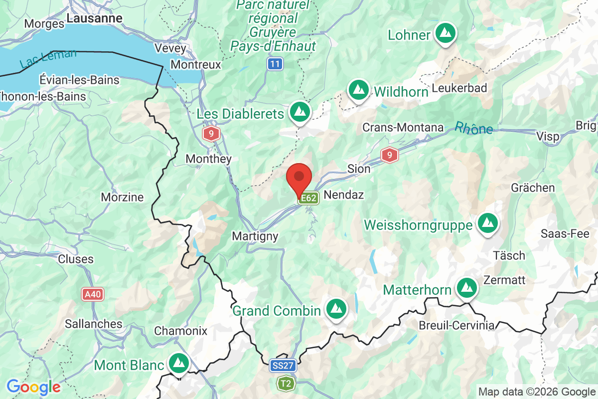Carte de l'activité