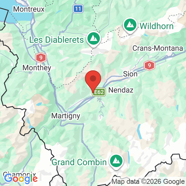 Carte de l'activité
