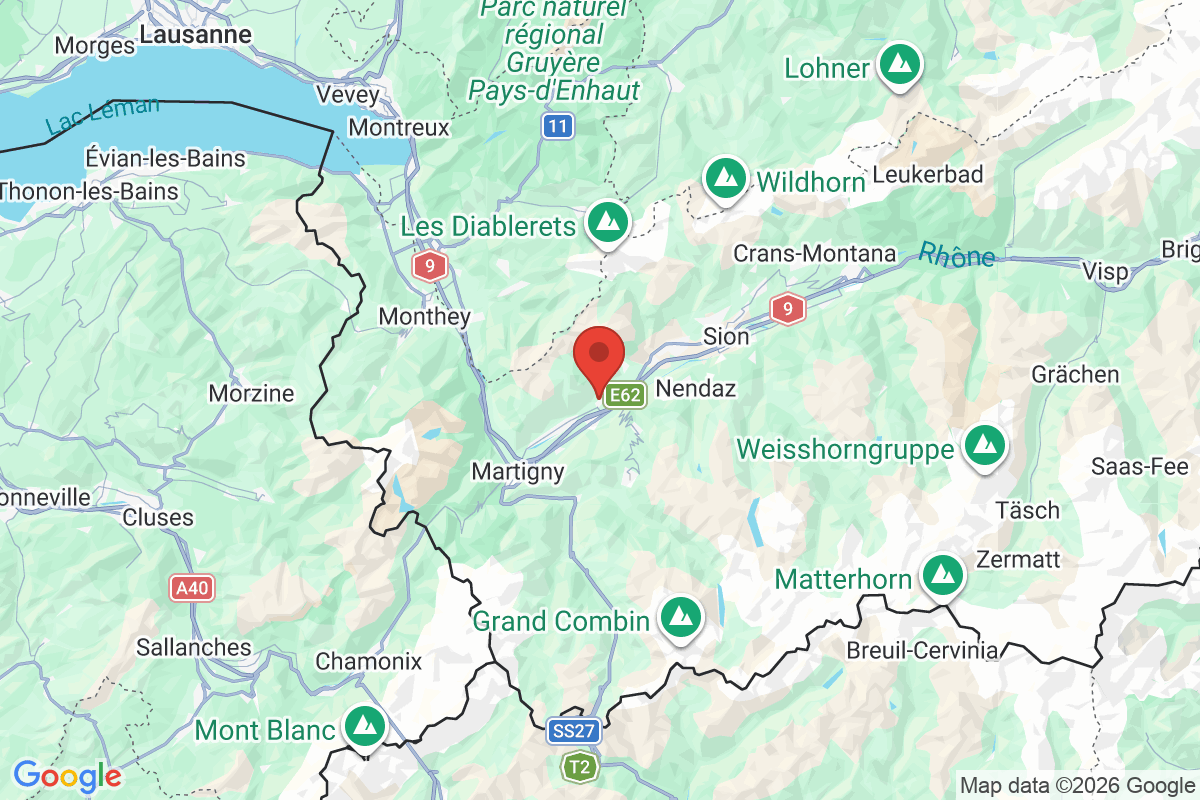 Carte de l'activité