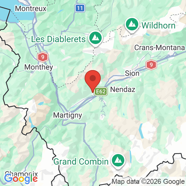 Carte de l'activité