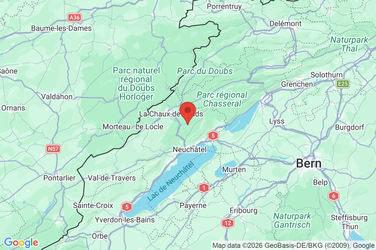 Carte de l'activité