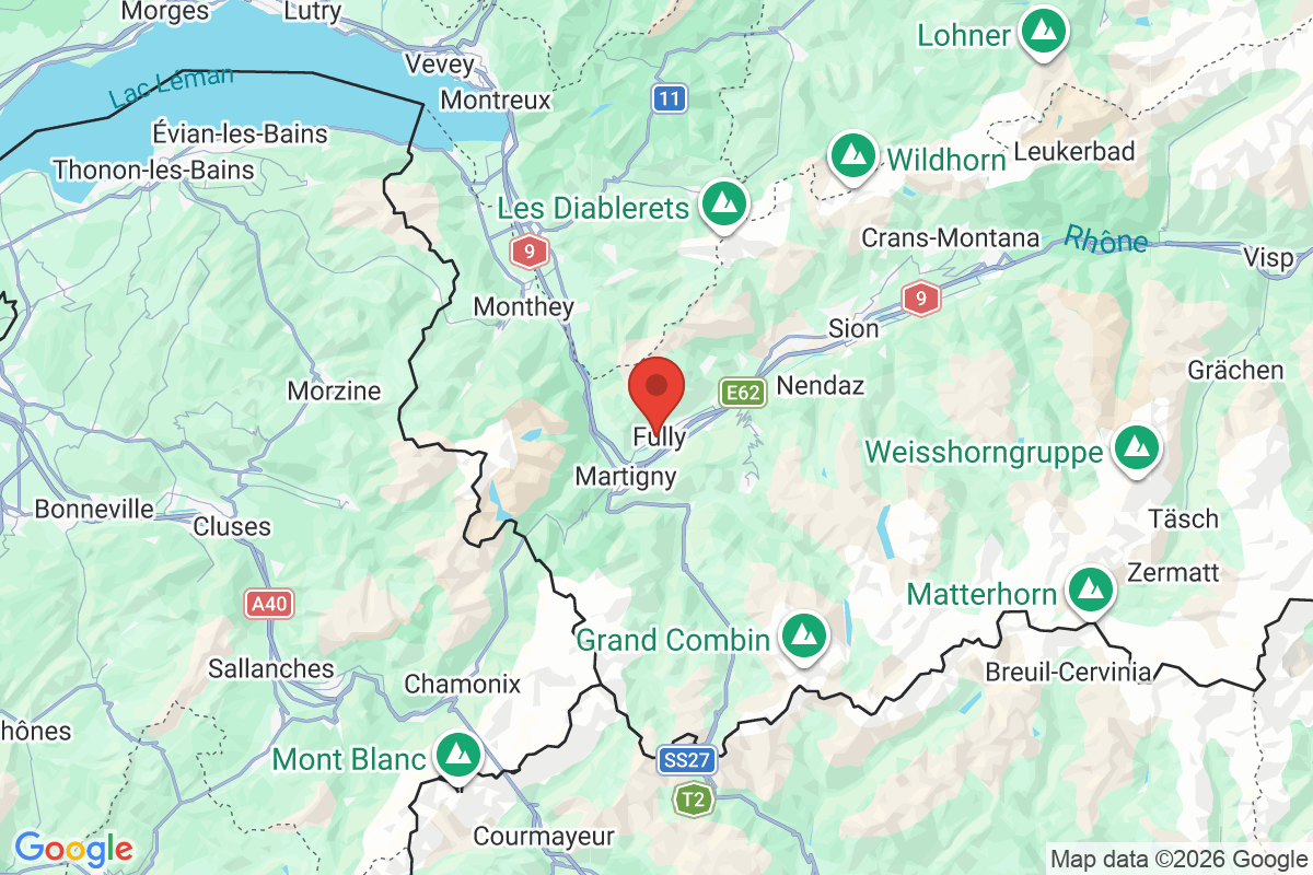 Carte de l'activité