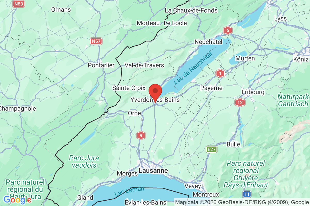 Carte de l'activité