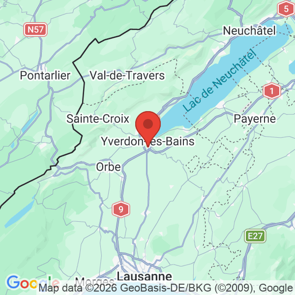 Carte de l'activité