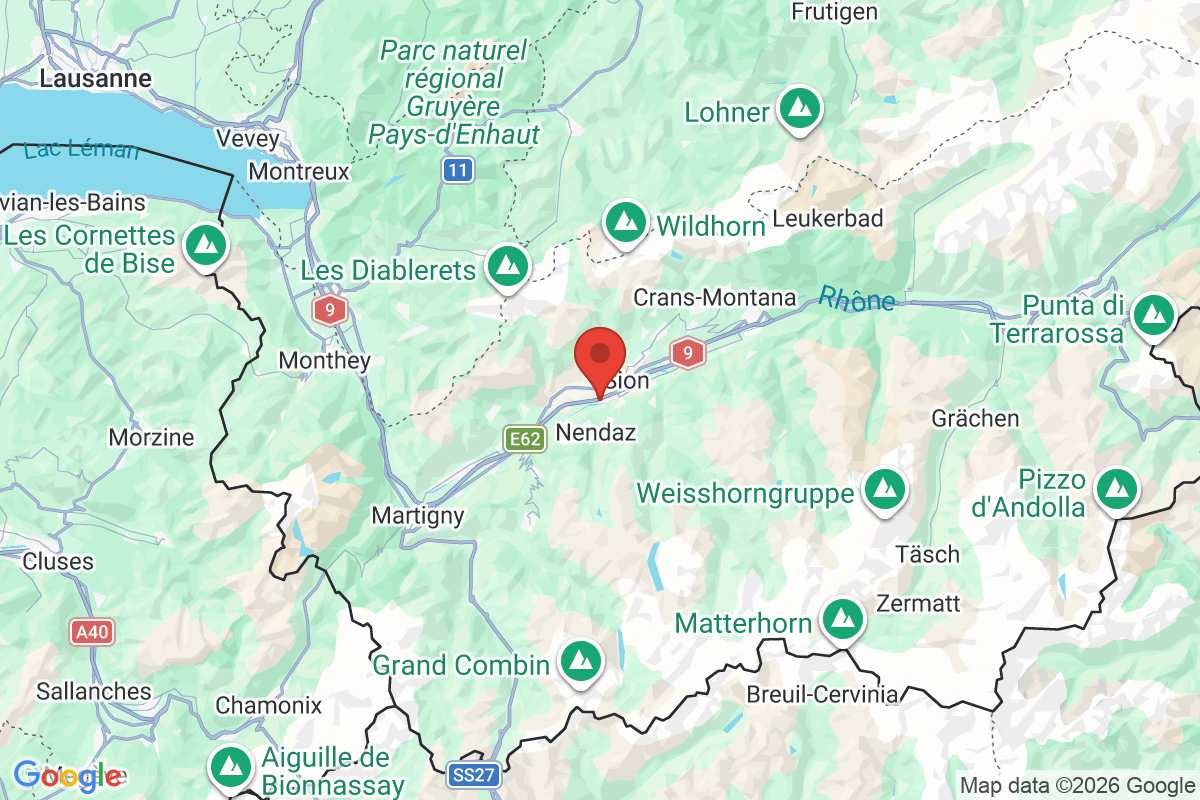 Carte de l'activité