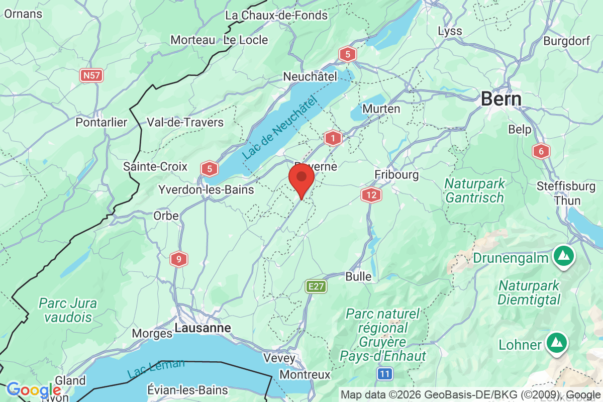 Carte de l'activité