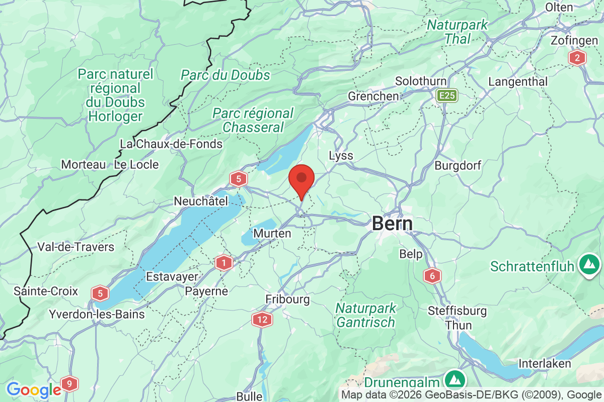 Carte de l'activité