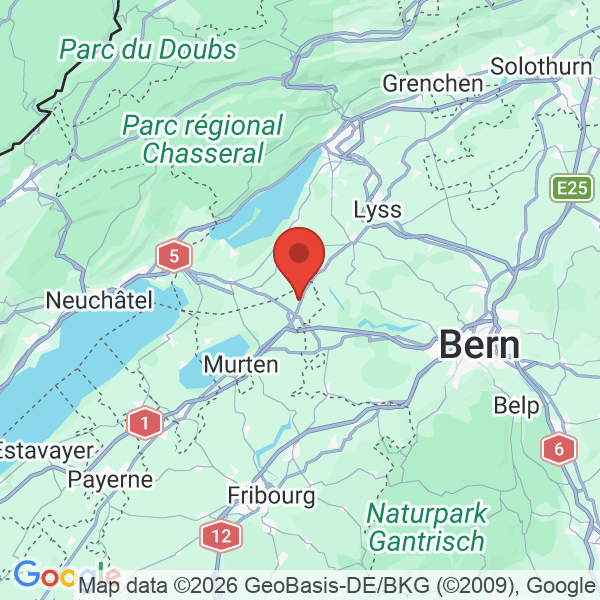Carte de l'activité