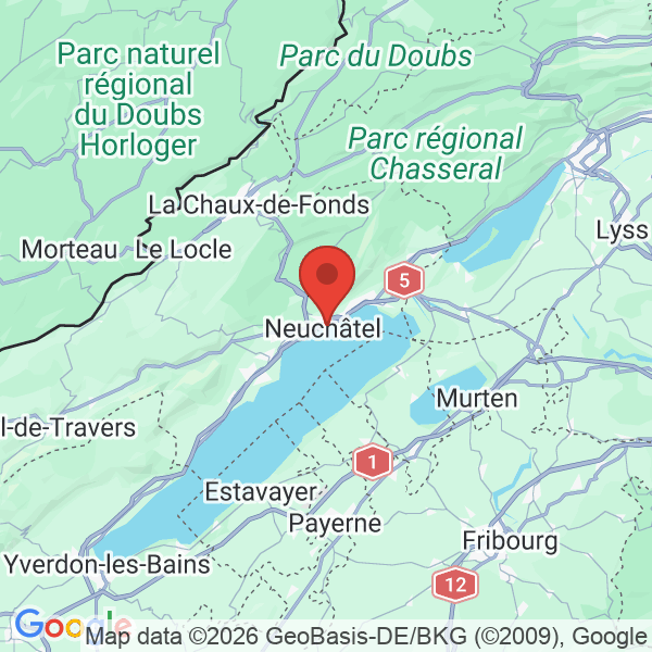 Carte de l'activité