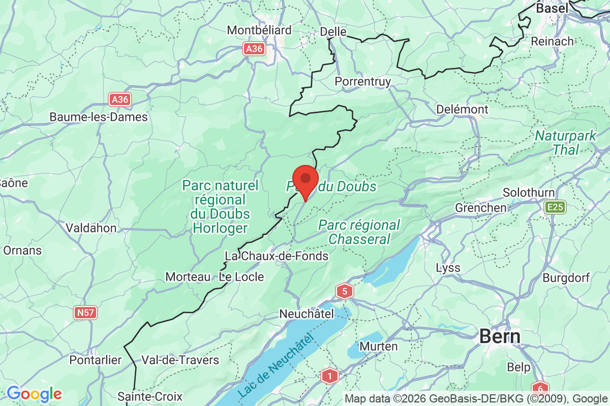 Carte de l'activité
