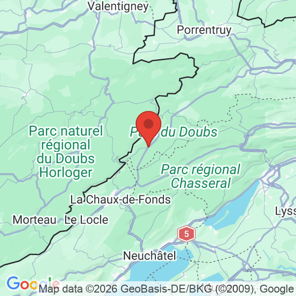 Carte de l'activité