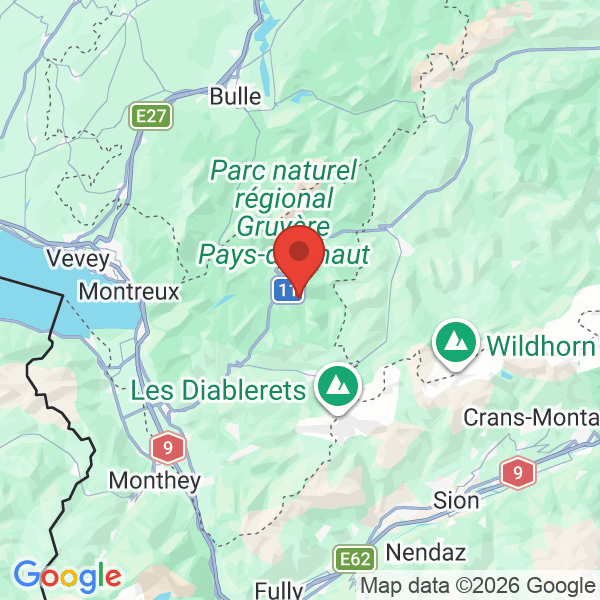 Carte de l'activité